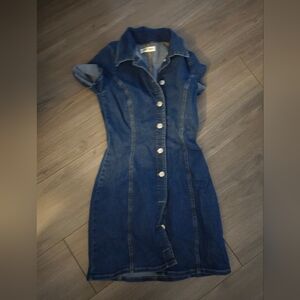 Denim dress
